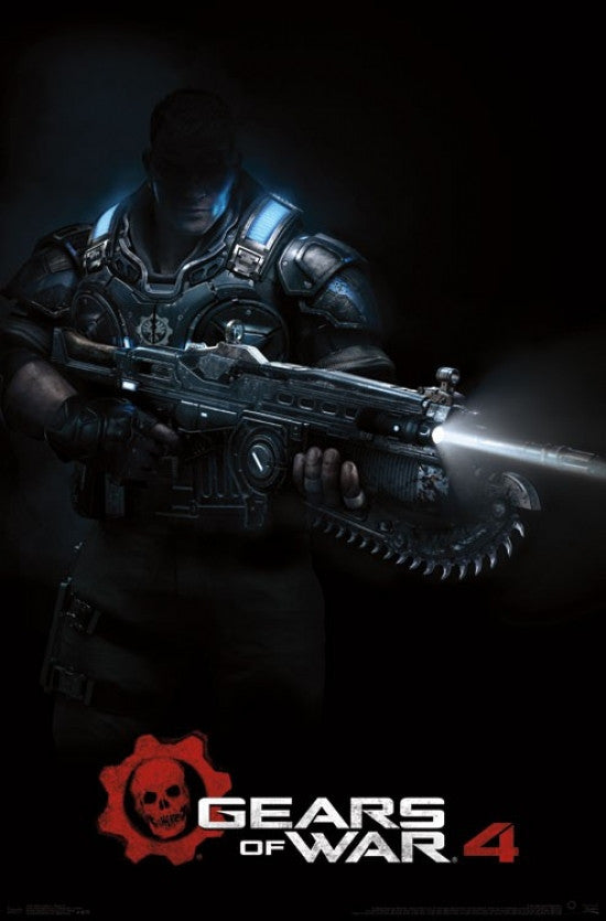 Gears of War 4 Teaser Art Poster Print - 22x34
