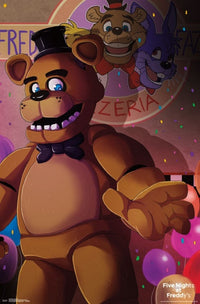Five Nights At Freddy's Pizzeria Art Poster Print - 22x34