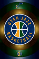 Utah Jazz Logo 16 Poster Print - 22x34 Rolled Poster