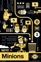 Despicable Me 3 Assembly Poster Print featuring vibrant colors and iconic characters.