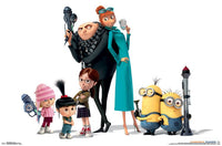 Despicable Me 3 Group Poster Print 34x22