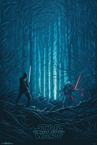 Star Wars The Force Awakens Standoff Poster Print - 22x34