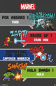 Avengers 8 Bit Poster Print - 22x34 Rolled Poster