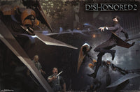 Dishonored 2 Battle Poster Print - 34x22 Rolled Art