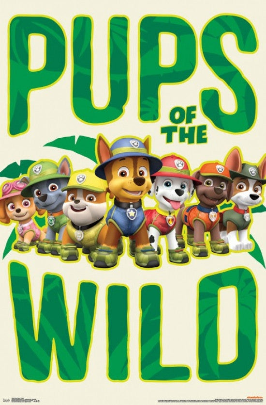 Paw Patrol - Wild Poster Print 22x34 | Posterazzi