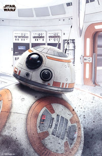 Star Wars: The Last Jedi - BB-8 Rolled Poster Print