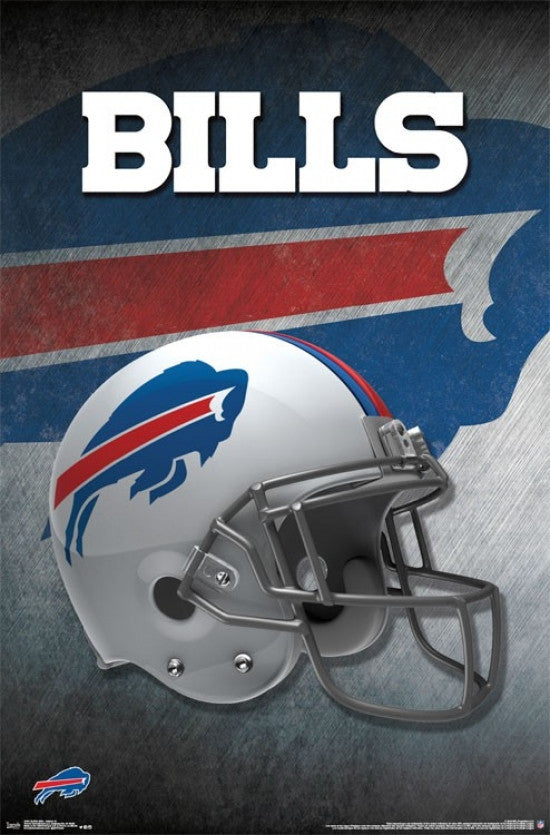 Buffalo Bills - Helmet 16 Poster Print - Rolled Poster
