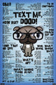 Text Me Dood! Rolled Poster Print - 24x36