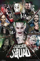 Suicide Squad Circle Poster Print - 22x34 Rolled Poster