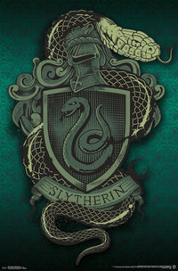 Harry Potter Slytherin Snake Poster Print - 22x34