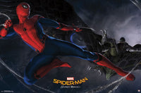 Spider-Man: Homecoming - Battle Rolled Poster Print