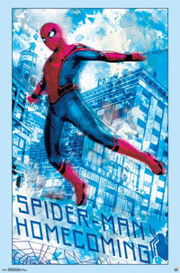 Spider-Man: Homecoming - Swing Rolled Poster Print