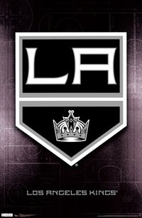 LA Kings Logo Poster Print - 24x36 inches