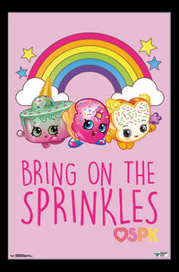 Shopkins Sprinkles Poster Print - Colorful Fun for Your Space