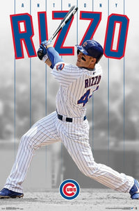 Chicago Cubs Anthony Rizzo Rolled Poster Print 22x34