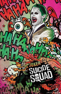Suicide Squad - Joker Ha Ha Poster Print 22x34