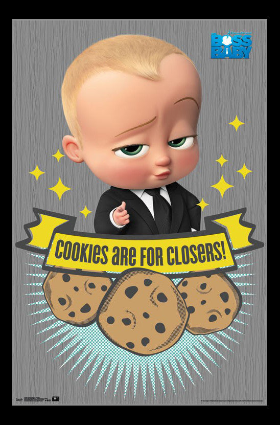 The Boss Baby - Cookies Rolled Poster Print 22x34