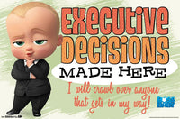 The Boss Baby Exec Poster Print - 34x22 Rolled Poster