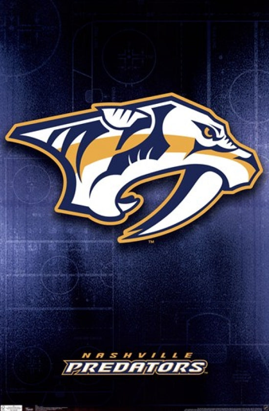 Predators Logo Poster Print - 22x34 - Premium Quality