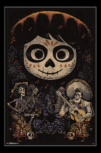 Coco - Skulls Rolled Poster Print - 22x34
