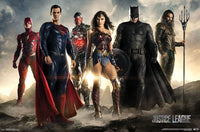 Justice League Group Poster Print - 34x22 Rolled Art