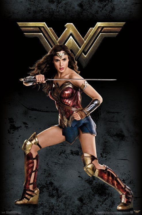 Justice League Wonder Woman Poster Print - 22x34