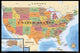 USA Map Poster Print - Perfect for Home or Office Décor