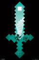 Minecraft Diamond Sword Poster Print - 22x34