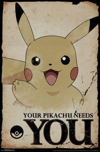 Pokémon - Needs You Rolled Poster Print (22x34)