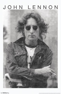 John Lennon Smoke Poster Print - 22x34 Rolled Art
