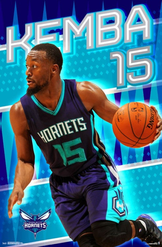 Kemba Walker Charlotte Hornets Poster Print 22x34