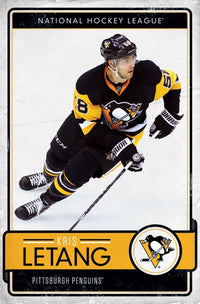 Kris Letang Pittsburgh Penguins Poster Print 22x34