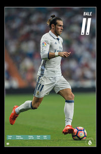 Real Madrid - Gareth Bale 16 Poster Print - 22x34