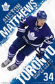 Auston Matthews Toronto Maple Leafs Poster Print - 22x34