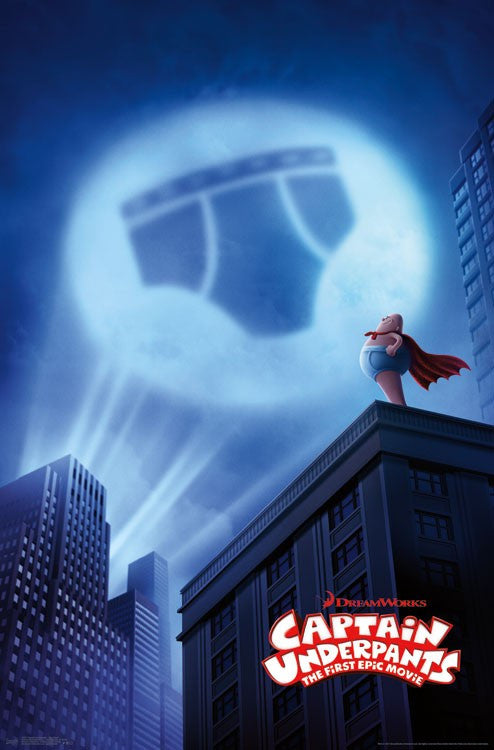Captain Underpants One Sheet Poster Print - 22x34