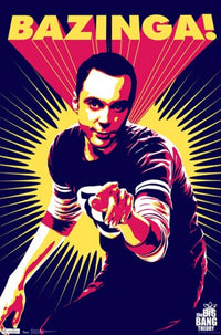 Big Bang Theory - Sheldon Cooper Bazinga Poster Print (24x36)