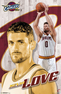 Cleveland Cavaliers Kevin Love Poster Print 22x34