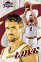 Cleveland Cavaliers Kevin Love Poster Print 22x34