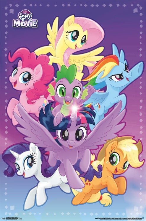 My Little Pony Movie Adventure Poster Print - 22x34