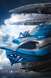 Power Rangers Blue Ranger Zord Poster Print - 22x34