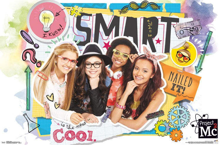 Project Mc2 Group Poster Print - 34x22 Rolled Art