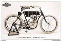 Harley-Davidson Serial #1 Poster Print - 34x22