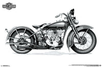 Harley-Davidson Twin-Cam Rolled Poster Print - 34x22