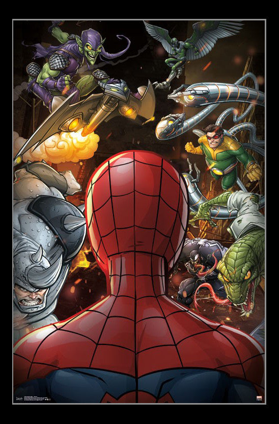 Spider-Man Villains Poster Print – 22x34 Rolled Art