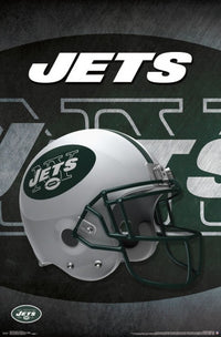 New York Jets Helmet 16 Poster Print - Perfect for Fans