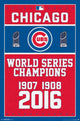 Chicago Cubs Champions 16 Poster Print - 22x34
