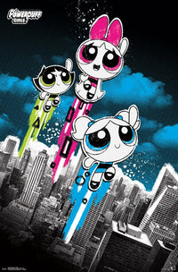 Powerpuff Girls Flight Rolled Poster Print - 22x34