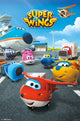 Super Wings Group Poster Print - 22x34 Rolled Poster