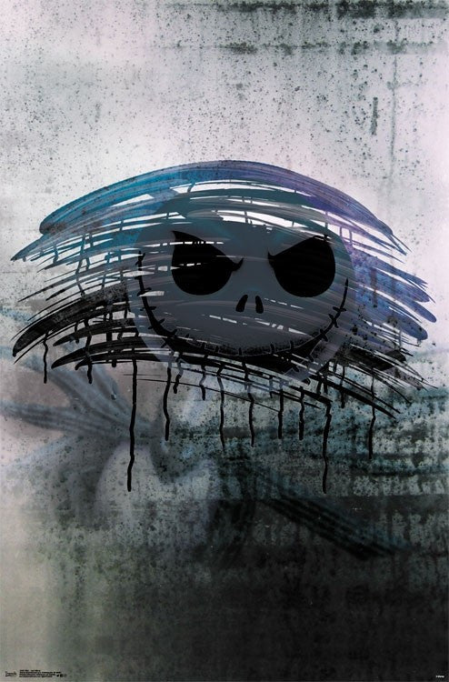 The Nightmare Before Christmas - Jack Mirror Rolled Poster Print