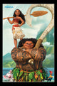 Moana Pose Poster Print - Vibrant Disney Artwork